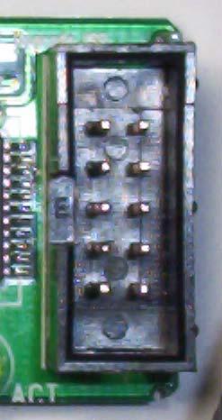2. 10핀커넥터 : 타깃보드의 Flash memory나 EEPROM에프로그램을 Write/ Read 할때사용하는표준 10핀커넥터입니다. 이커넥터를 JTAG 커넥터에연결할경우과전류로인해제품이손상될수있으므로주의하시기바랍니다. 1 3 5 7 9 2 4 6 8 10 3.