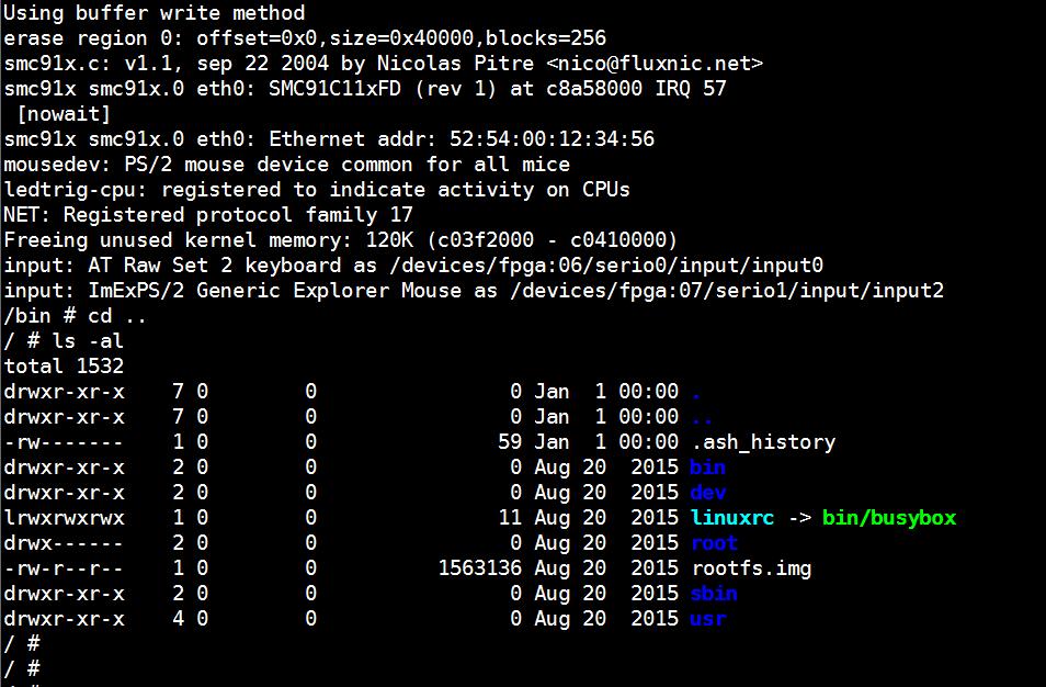Kernel + RFS 부팅테스트 qemu-system-arm -M versatilepb -m 128M -kernel zimage -initrd