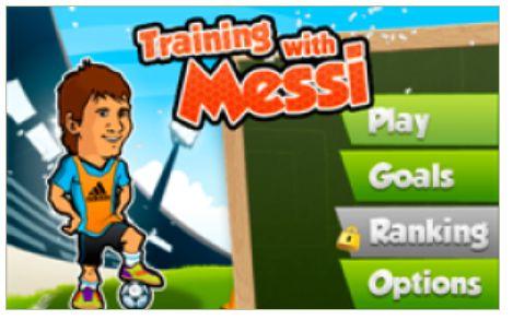 축구선수 Leo Messi, 불우아동을위한모바일게임출시 Leo Messi가제작에참여한모바일게임, 게임수입전액불우아동에지급아르헨티나출신의세계적인축구선수 Leo Messi가스마트폰모바일게임 <Training With Messi> 를출시 <Training With Messi> 는 2D 에니메이션그래픽으로제작되었으며,