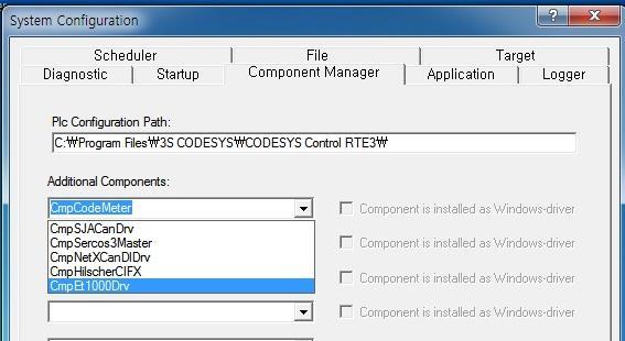 10. Component Manager > Additional