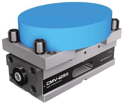 CMV-S 5-Axis Centering Vise Application / Customer's Benefit Self centering 5-Axis