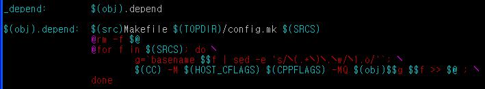 U-boot build 실행분석 1 2 3 4 5 6 7 $$dir :tools, examples api_example 값을가진다.