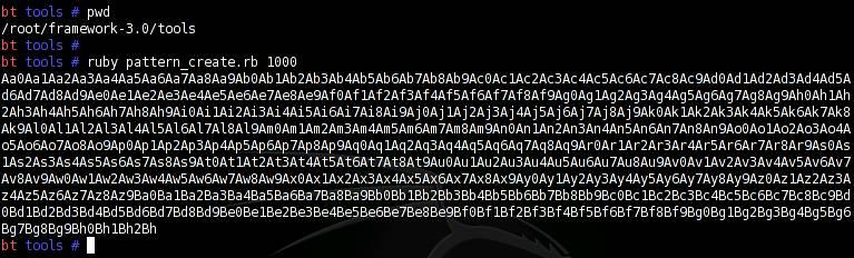 3.3 공격지점찾기 3.3.1 사용가능한공간찾기이제우리의쉘코드 (Payload) 가메모리에서저장될수있는충분한공간을찾아야합니다.