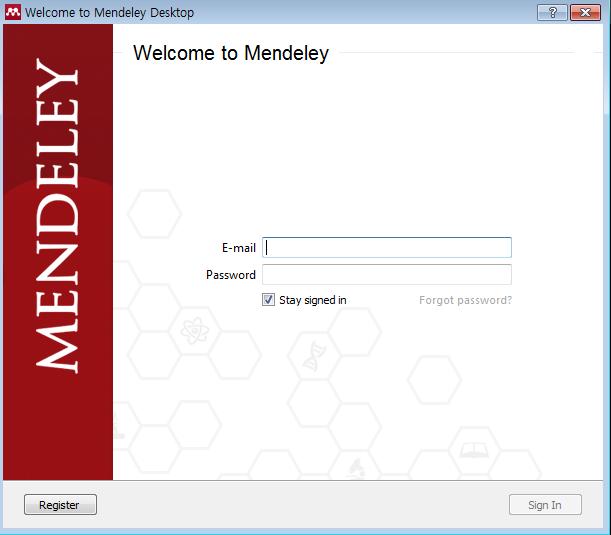 Registration and Installation Mendeley