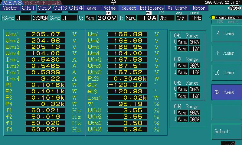 결선 실수를 방지하는 결선 CHECK 기능 32/6/8/4