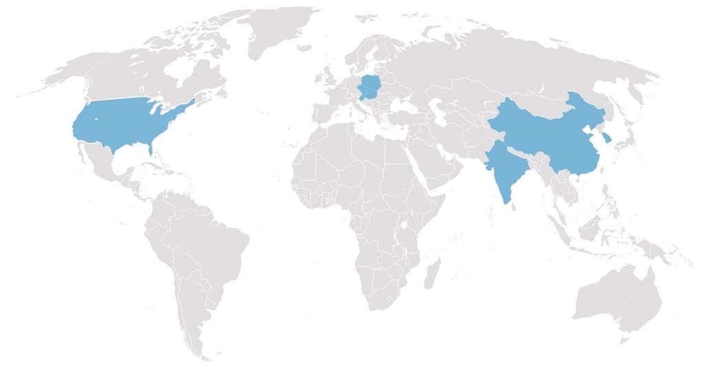 World Footprint 중국 유럽 폴란드 공장(샤시, 미러) ENG