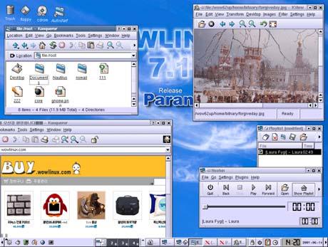 0 Christmas release 2001 / 01 - wowlinux 7.0 Kkachi release 2001 / 06 - wowlinux 7.