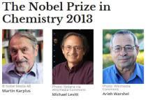 노벨화학상은마르틴카르플루스 (83) 와마이클레빗 (66), 아리에와르셸 (73) 에게돌아갔다.