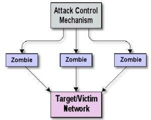DDos(Distribute Denial of Service) 공격 - 다수의 Zombie