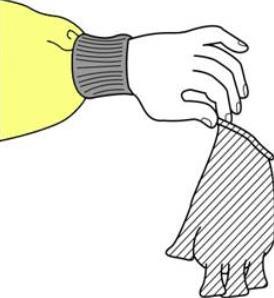 disposable How to Remove Gloves 환경 / 의료장비청소 :