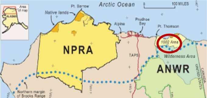 북미 중남미 알래스카州, ANWR 지역탐사계획발표ㅇ알래스카州 Sean Parnell 주지사는북극권국립야생생물보호구역 (Arctic National Wildlife Refuge, ANWR) 내 1002 Area에대한 3D 탄성파탐사작업계획안을미내무부에제출했다고 7월 9일발표함.