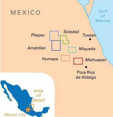 - 나머지 Amatitlan, Miahuapan, Pitepec 광구입찰에참여한기업은없었으며, 멕시코 국영석유기업 Pemex 는 3 개광구에대해추후에재입찰을실시할방침이라고밝힘.