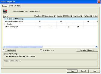 50 SQL Server 2005 성능문제해결 그림 1: sp_block 결과 원본크기이미지로보기 SQL Server 2000 에서는, 다음문장을사용해서차단된 spid 에대한정보를알수있습니다. select * from master..sysprocesses where blocked <> 0 저장프로시저 sp_lock 으로관련된잠금정보를볼수있습니다.