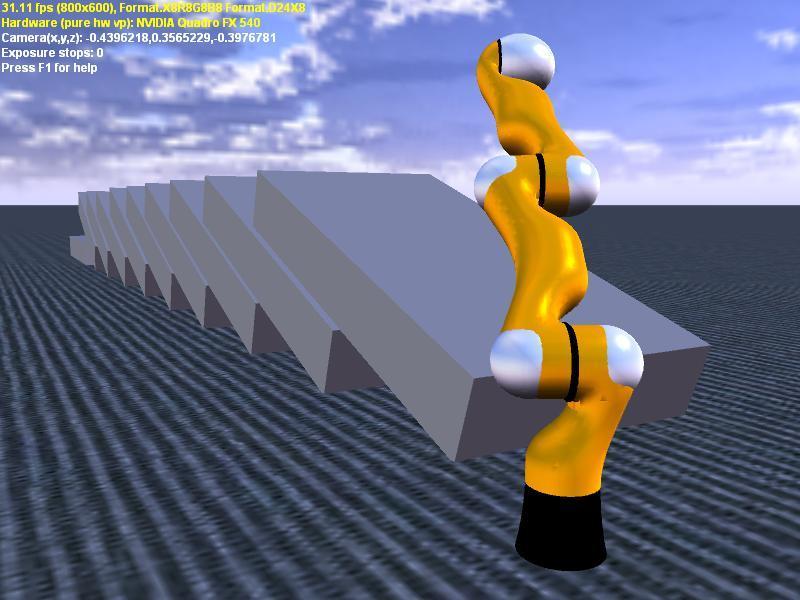 시뮬레이션튜토리얼 4 (C#) 조인트와다관절 Arm 구현 이번튜토리얼에서는시뮬레이션상에서 6 자유도를가지는조인트 (Joint)