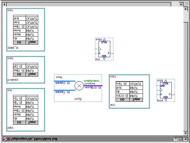 7 OK! mult 8 To place the symbol, click the location you want the mult symbol to appear in the Block Editor window Symbol, mult Symbol Block Editor window