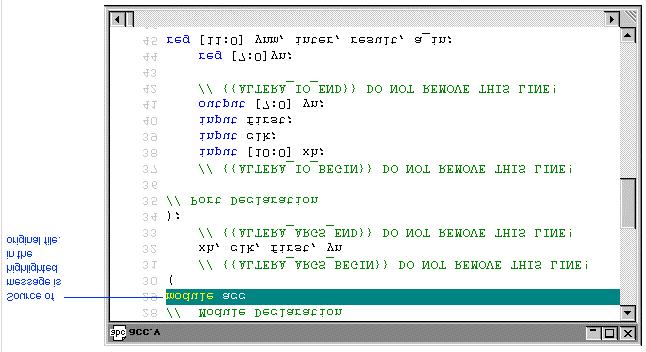 3, Text Editor window Overview: Viewing the Compilation Report, Compilation Report Compilation Report 1, Summary?? The final status of the compilation?? The APEX Fitter type used?