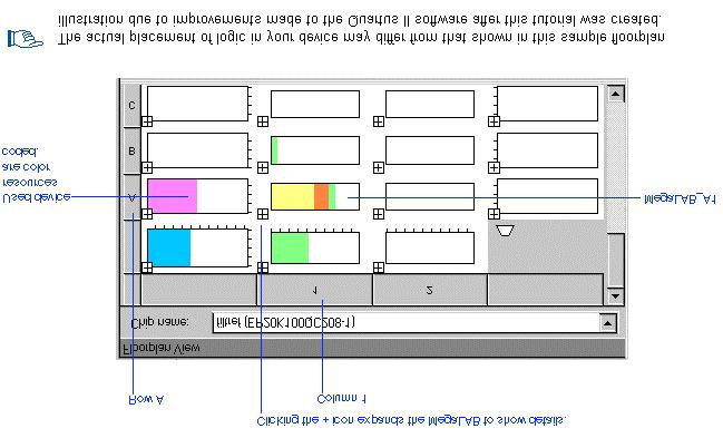 1 MegaLABs ( ) Floorplan Editor MegaLABs, 2 1, row A + MegaLAB_A1 MegaLAB LABs 3 Interior Cells (View menu) 4 floorplan Close (File menu) Session 10: Assign