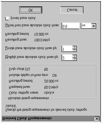 7 OK 8 New Clock Settings dialog box Existing clock settings list clockb clock settings OK 9 Timing Settings dialog box OK 3 Assign the Clock Settings to a Pin, (s) Quartus