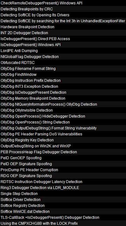 < 그림 8> 보시는바와같이많은안티리버싱기술과안티디버깅기술이있지만위의기술이전부는아니다. 이제우리가이번에알아볼안티디버깅 API함수로는 IsDebuggerPresent() 함수이다.