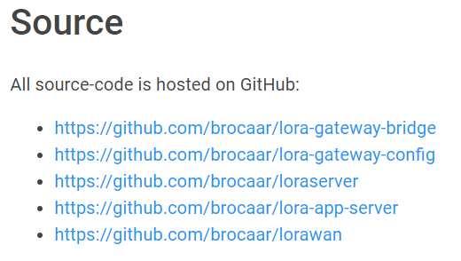 LoRa Network Server