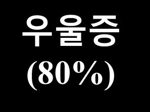 자살수단접근성 우울증 (80%) 충동성