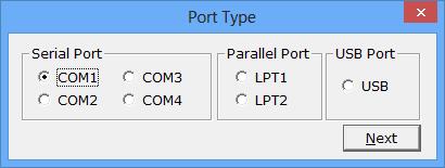 4-2 Windows VISTA / Server 2008 / 7 / 8 에서설치 4-2-1 Serial 또는 Parallel의경우 1)