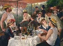B : Oui, j aime surtout «Les Jeunes filles au piano» d Auguste Renoir.