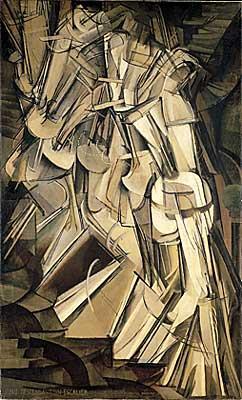 Marcel Duchamp Nude Descending a Staircase, No.