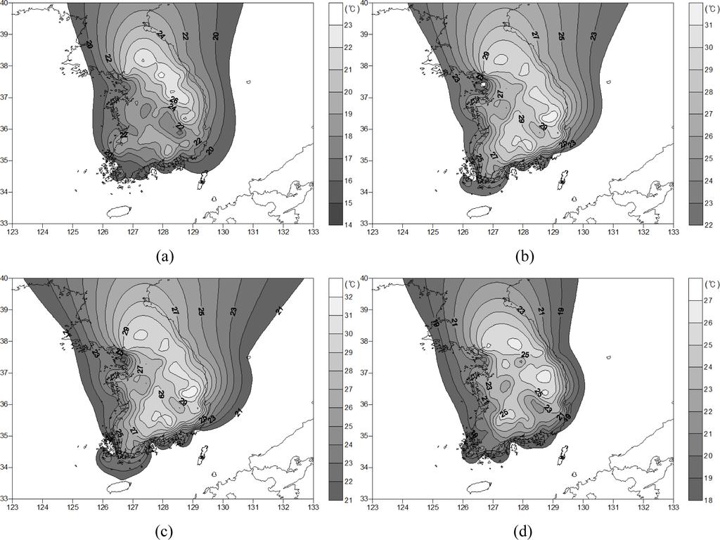 단양지역아로니아재배품질향상을위한기상및기후학적특성 487 Fig. 6. Windrose of wind speedand direction in May from 2011 to 2016 at Danyang. Fig. 7.