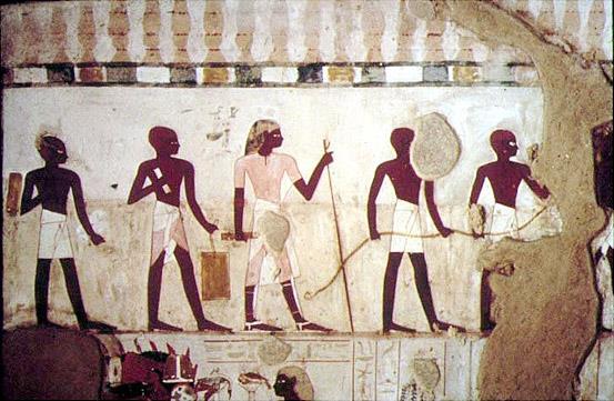 측량의역사 이집트에서는, 측량사들이측정하는데로프를사용한다고하여그들을 rope