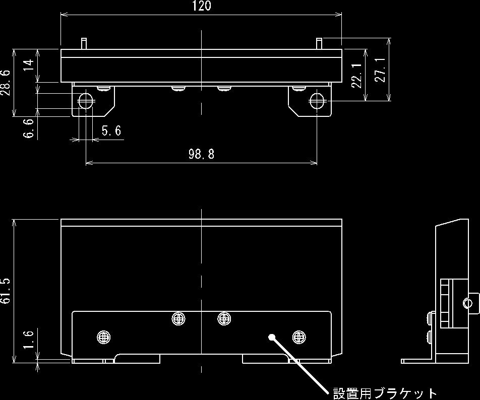 9. エンドプレート EX245-EA2-1/2/3/4/5 9.1. 製品各部の名称 図.