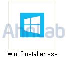 그림 3-2 Windows 10 파일로위장한악성코드 악성코드를실행하면기대하던 Windows 10 업데이트가아닌랜섬웨어가실행되어사용자시스템내파일을암호화한다.