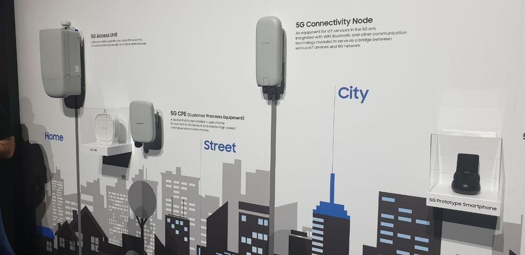 4. CES 2019 참관노트 Day 3 [ 삼성전자 ] 5G 통신장비라인업 1 Access Unit, 2 CPE, 3 Connectivity Node, 4 Massive MIMO 장비및 5