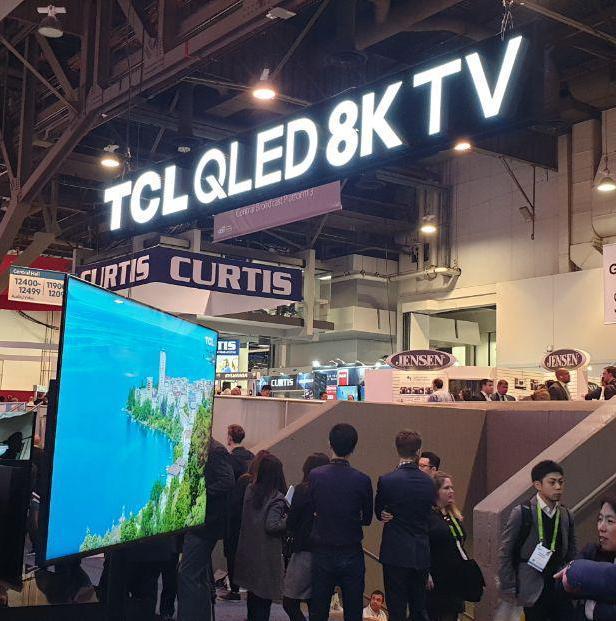 선진시장내경쟁심화우려 Hisense 8K TV TCL 8K TV