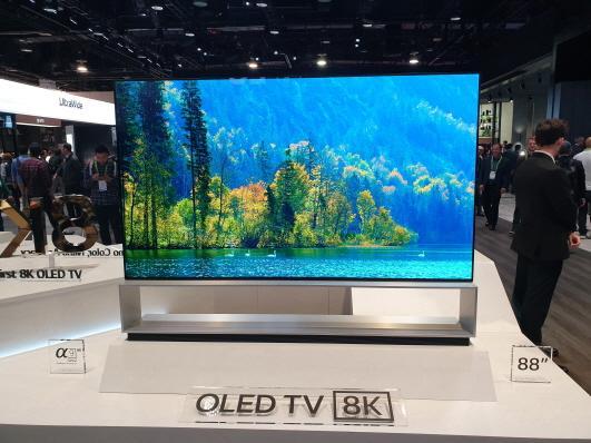 2. 전기전자가본 CES 2019 [8K TV] OLED 와 QLED 진영모두 8K 제품출시강조