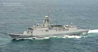 Table 1 Republic of Korea navy ships in operation [8,9] Figure Description Seoae Ryu Seong-ryong (DDG-993)