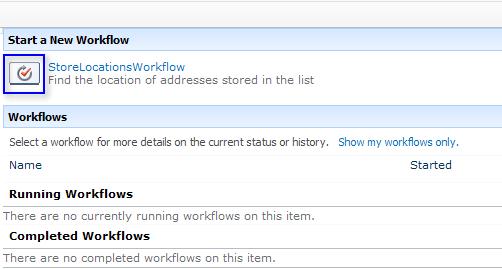 이렇게하려면먼저 ArcGIS Maps Locate Workflow 를목록에연결해야합니다. 자세한내용은주소데이터가포함된목록지오코딩을참고하세요. 그런다음개별목록항목에대해다음과같이워크플로를실행할수있습니다. 1. 목록을찾아지오코딩할목록항목의체크박스를선택합니다. 2. 항목탭에서워크플로를클릭합니다. 3.