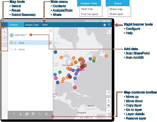 도구추가 필수구성요소 : SharePoint 관리메뉴에접근하려면 ArcGIS Maps for SharePoint 사이트의관리자여야합니다. 1.