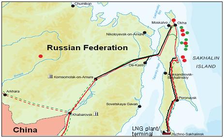 제 3 장에너지자원의수출수송시스템현황과운영체계 65 [ 그림 3-15] 하바로프스크지방과사할린지역가스수송망 3. 석탄수출수송망 러시아내에서생산된석탄은대부분철도를통해수출터미널을갖춘항구로운송되어여기서선박을통해유럽과동북아지역으로수출되고있음.