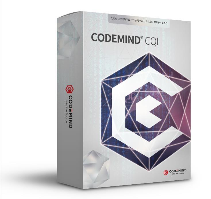 소스코드품질표준완벽지원 소스코드신뢰성진단도구 CODEMIND CQI 코드마인드코드품질규칙 임베디드 SW 신뢰성규칙 PMD 연동기능 Secure Coding 제반룰지원 Bug 관련 Rule 지원 Performance 관련 Rule 지원 Multi-Thread 관련 Rule 지원 Best Practice 관련 Rule 지원 소스코드신뢰성진단주요항목 온더플라이