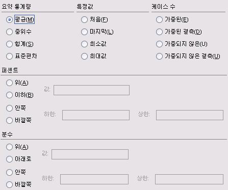 sav' /BREAK= 통싞사 / 통싞사 _ 만족 _mean = MEAN( 통싞사 _ 만족 ) /