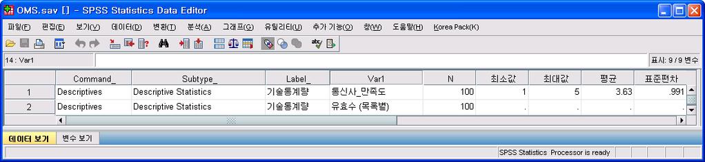 System) 사용