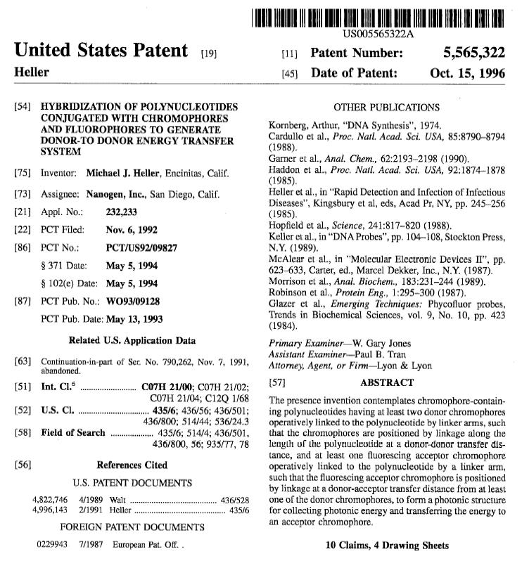 등록특허공보 ( 미국 ) 특허번호, 등록일 발명의명칭