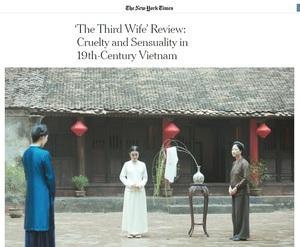 페이지 6 / 22 Plus+ News 베트남영화 'The Third Wife' 뉴욕타임스에소개 - 소녀의러브신에대한논란도 5 월 17