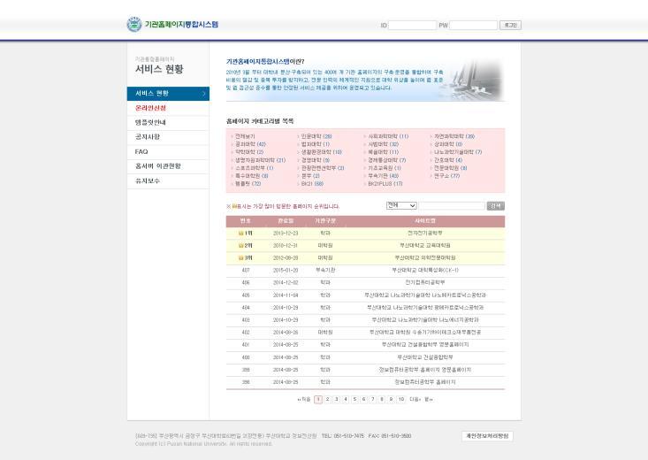 을통해통합시스템을구축하여, 대국민서비스의질향상과다양한지도서비스및 OPEN