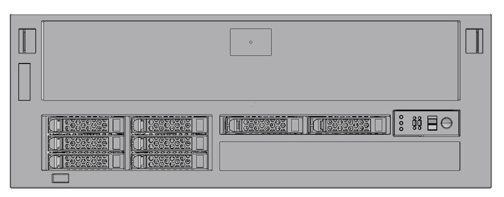 (2) 번호구성요소 1 DVD 드라이브연결용 USB 포트 (SPARC M10-1) 2 DVD 드라이브연결용 USB