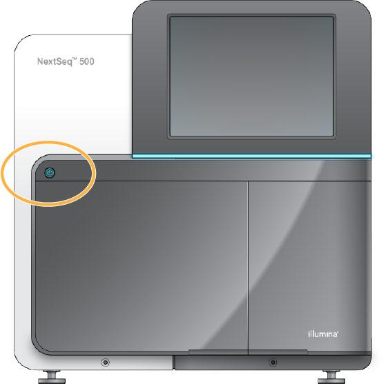 NCS(NextSeq 제어소프트웨어 ) 가시작되고시스템이자동으로초기화됩니다. 초기화단계가완료되면 Home( 홈 ) 화면이열립니다.