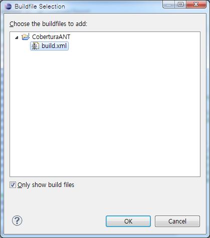 5. 도구기능소개 5.4 Ant Build 수행 (1/5) Ant Build 파일읽기 : build.