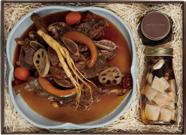 5kg, Australian ox knee cartilage 300g, homemade sauce 200ml, pickled mushroom 400g, chestnut, carrot, sweet squash * 유통기한 : 개봉후 3 일 (