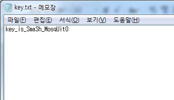 key.txt 파일을추출했다.